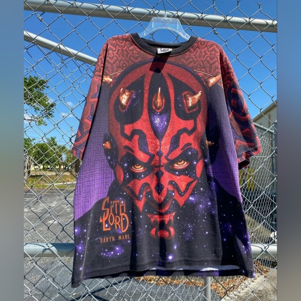 Vintage Star Wars Darth Maul Aop Shirt